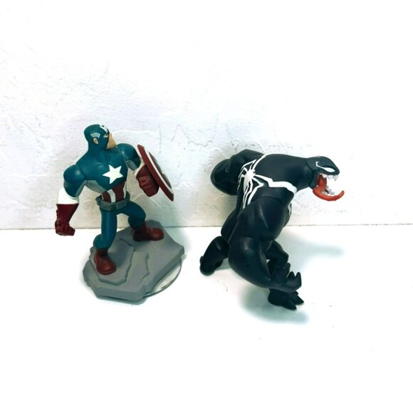 Marvel Disney Infinity Captain America 2.0 Character Figure With Venom - Picture 4 of 4